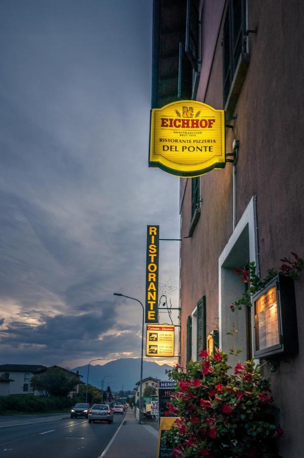 Ristorante Del Ponte Bed & Breakfast Cugnasco Exterior photo